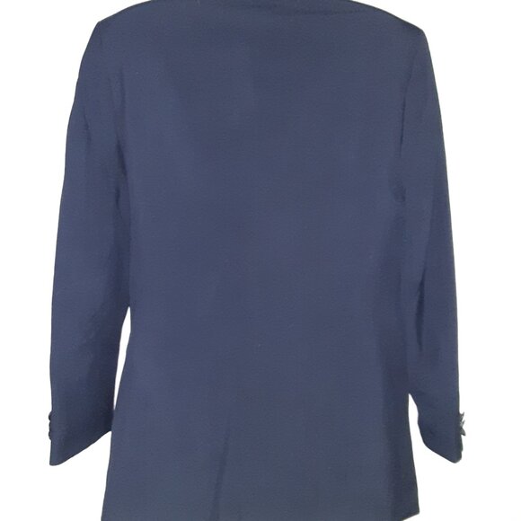 United Airlines UAL Vintage Navy Blue Uniform Jacket * Y2K * EUC * 6T - Picture 6 of 6